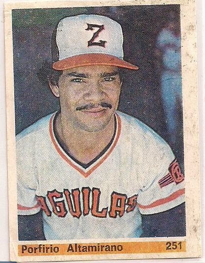 En 1952, Nace en Darillo-Nicaragua, el pitcher Porfirio Altamirano, quién reforzó al Zulia por seis temporadas entre 1979 y 1985. En el camino, ayudó al Zulia a conquistar su primera Serie del Caribe, en 1984.